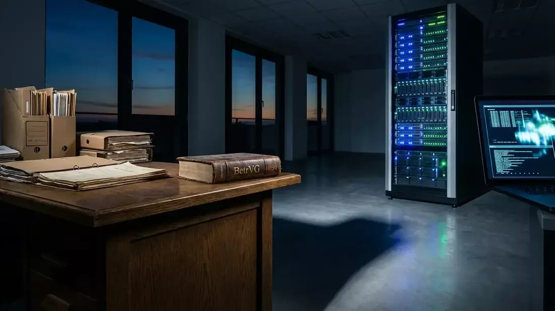 Betriebsverfassungsgesetz: Digitaler Arbeitsalltag trifft auf analoge Gesetze Illustration mit AI erstellt übermittelt durch boerse-global.de