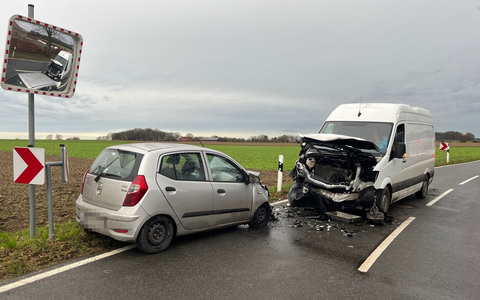 POL-COE: Billerbeck, K38, Esking/ Autos kollidieren - Foto: presseportal.de