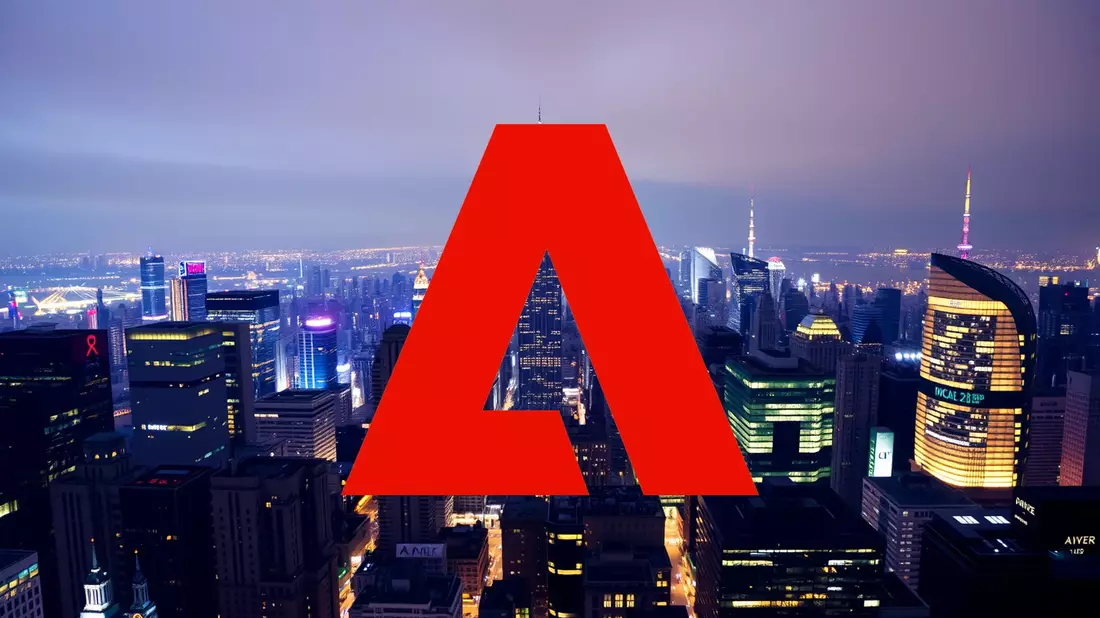Adobe en la cuerda floja: ¿Puede su estrategia de IA calmar a los mercados? Illustration mit AI erstellt übermittelt durch boerse-global.de