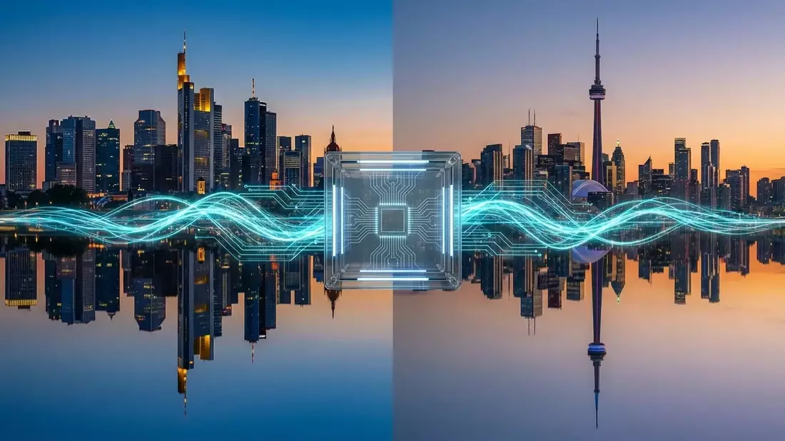 Kanada-Deutschland-Allianz: Digitale Offensive mit harten Cybersecurity-Regeln Illustration mit AI erstellt übermittelt durch boerse-global.de