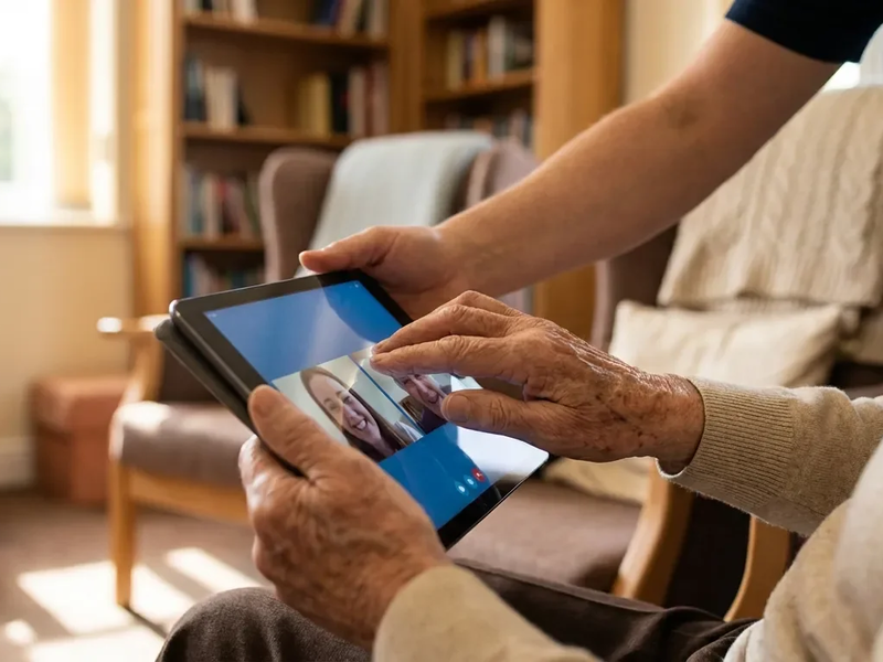 Großbritannien investiert Millionen in digitale Seniorenhilfe - Foto: über boerse-global.de