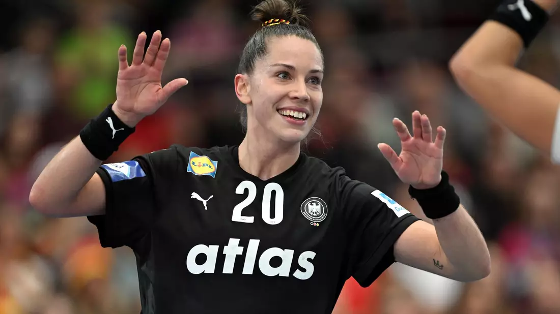 Emily Vogel spielt bei dieser WM ihr bestes Turnier seit Jahren. - Bild: Federico Gambarini/dpa