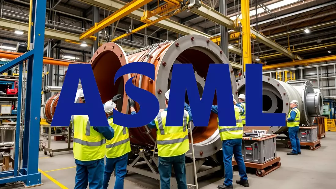 ASML Shares Face Scrutiny Amid China Supply Chain Reports Illustration mit AI erstellt übermittelt durch boerse-global.de