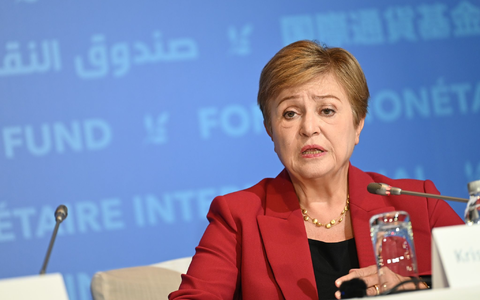 IWF-Chefin Georgiewa forderte die Menschen in China zu mehr Konsum auf.  - Foto: Johannes Neudecker/dpa