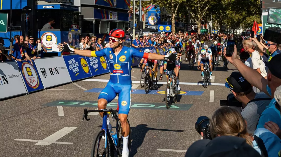 Lidl Deutschland Tour kommt zum Finale nach Heilbronn / Lebensmitteleinzelhändler zum dritten Mal Hauptsponsor, Namensgeber und Offizieller Frische-Partner - Bild: presseportal.de