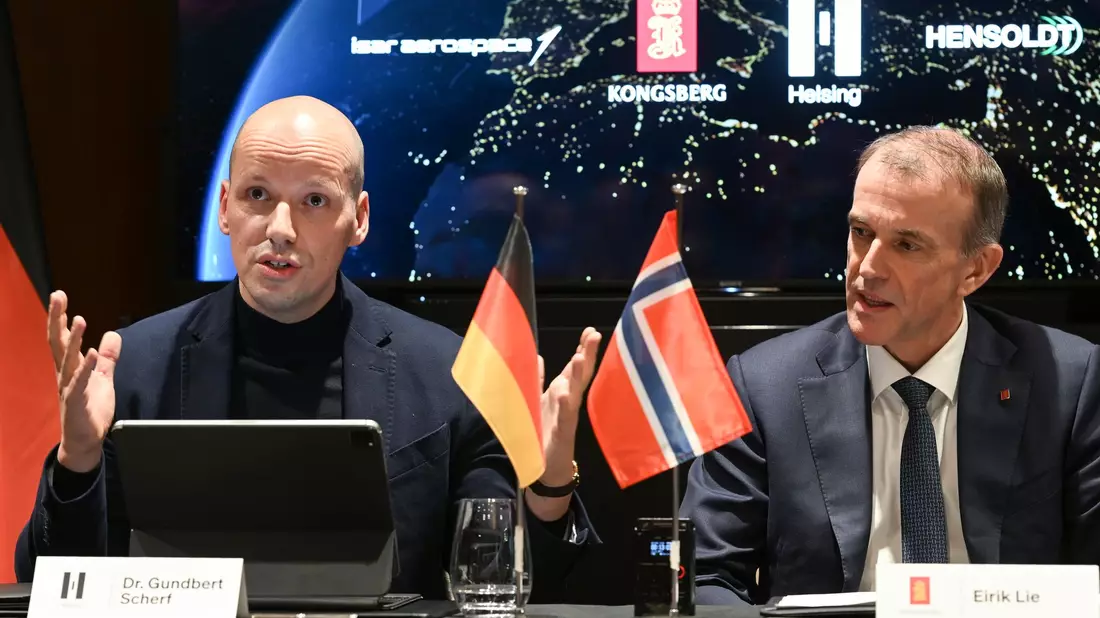 Laut Scherf wird das geplante Verteidigungssystem im All sicherstellen, «dass Europa den Kampf um seine Souveränität gewinnt.»  - Bild: Jens Kalaene/dpa