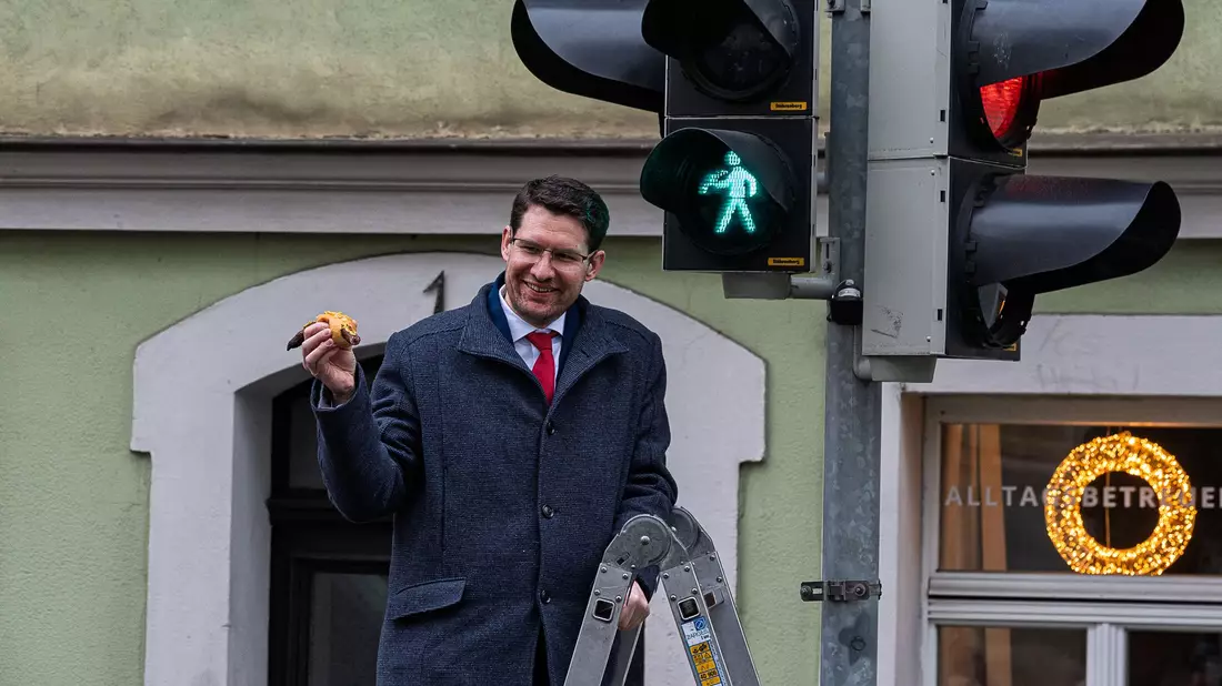 Die Bratwurst ist den Coburgern heilig. - Bild: Constantin Hirsch/Stadt Coburg/dpa