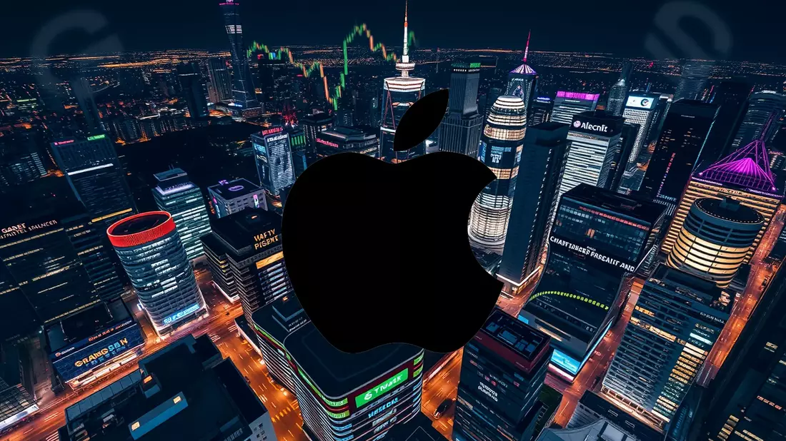 El Doble Desafío de Apple: Expansión en India y Renovación en su Cúpula Illustration mit AI erstellt übermittelt durch boerse-global.de