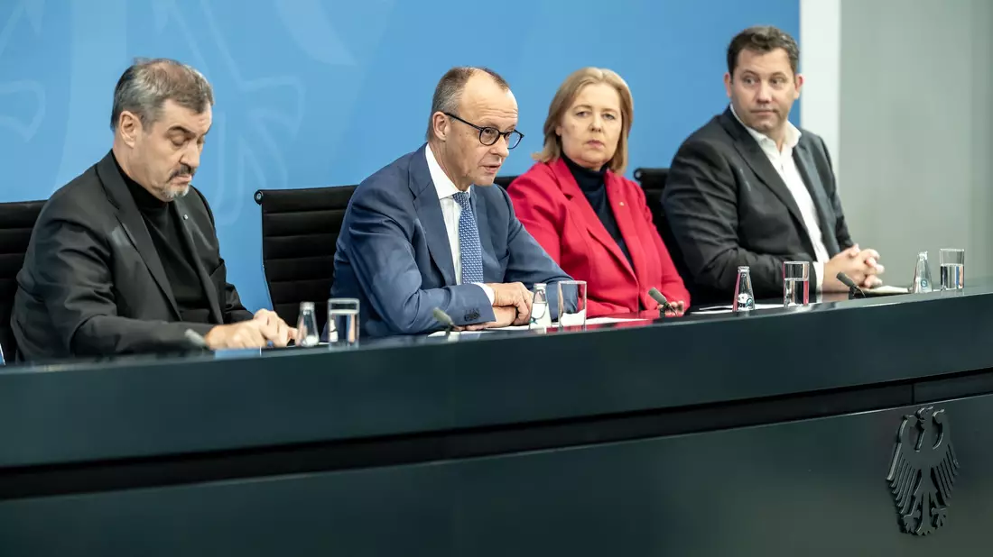 Wohin geht es für die Koalitionäre im neuen Jahr? - Bild: Michael Kappeler/dpa