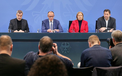 Pressekonferenz nach Koalitionsausschuss am 11.12.2025 - Foto: über dts Nachrichtenagentur