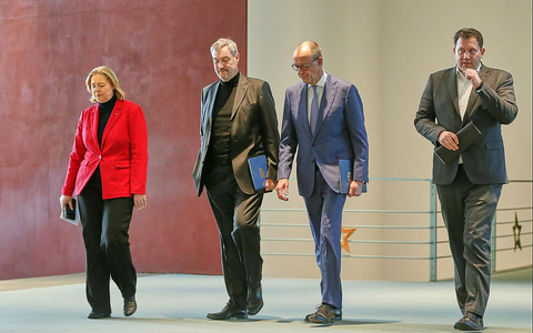 Pressekonferenz nach Koalitionsausschuss am 11.12.2025 - Foto: über dts Nachrichtenagentur