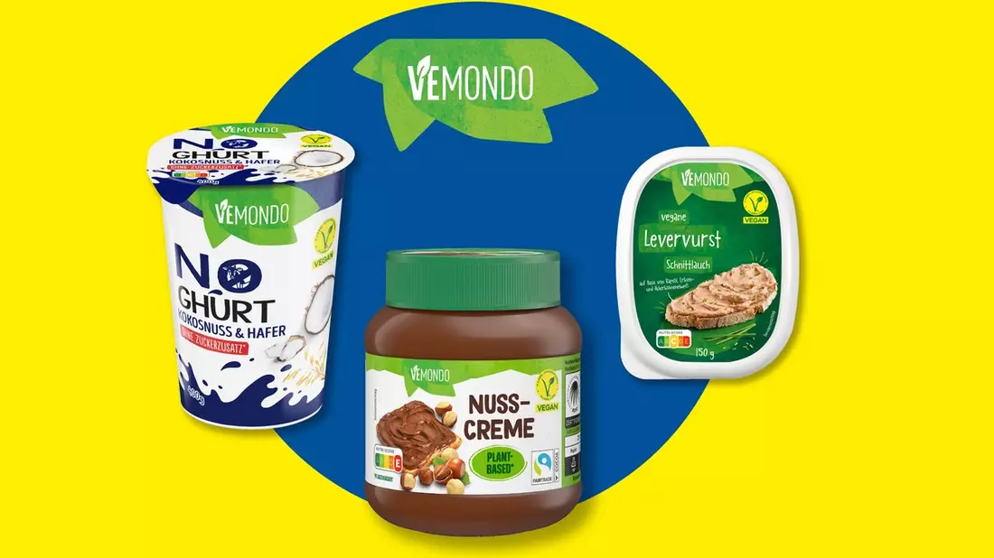 Lidl räumt zum fünften Mal in Folge bei den V-Label-Awards ab / Vegane Eigenmarke Vemondo sowie Levervurst, Nuss-Nougat-Creme und No Ghurt: Lidl erhält vier Auszeichnungen - Bild: presseportal.de