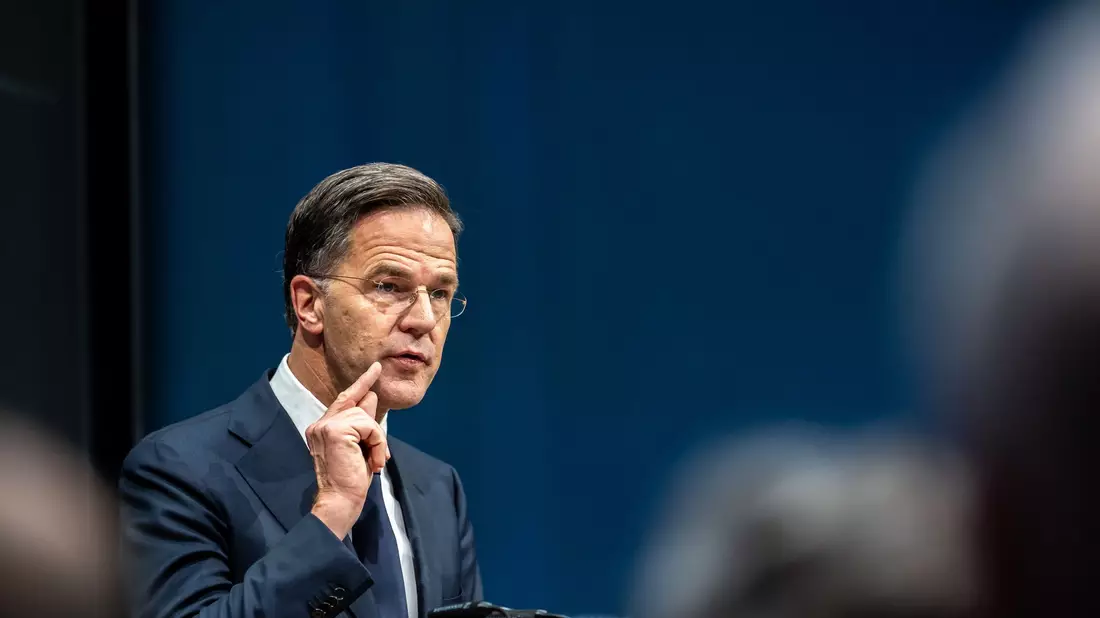 Warnt vor Gefahren durch Russland: Nato-Generalsekretär Mark Rutte. - Bild: Michael Kappeler/dpa