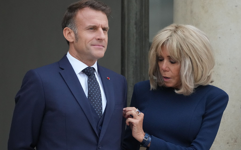 Brigitte ist eine der engsten Vertrauten ihres Mannes, Emmanuel Macron. (Archivbild) - Foto: Michel Euler/AP/dpa