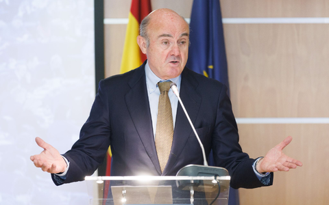 EZB-Vize de Guindos stellte die Empfehlungen der «Taskforce» vor. (Archivbild) - Foto: Eduardo Parra/EUROPA PRESS/dpa