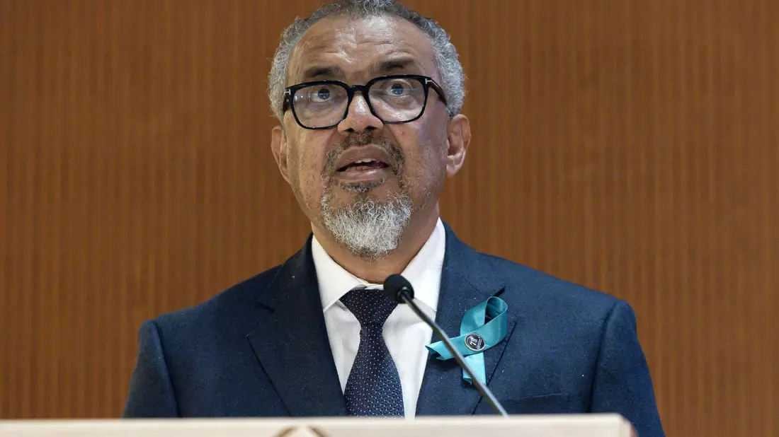 WHO-Chef Tedros: «Impfstoffe verursachen keinen Autismus.»  - Bild: Magali Girardin/KEYSTONE/dpa