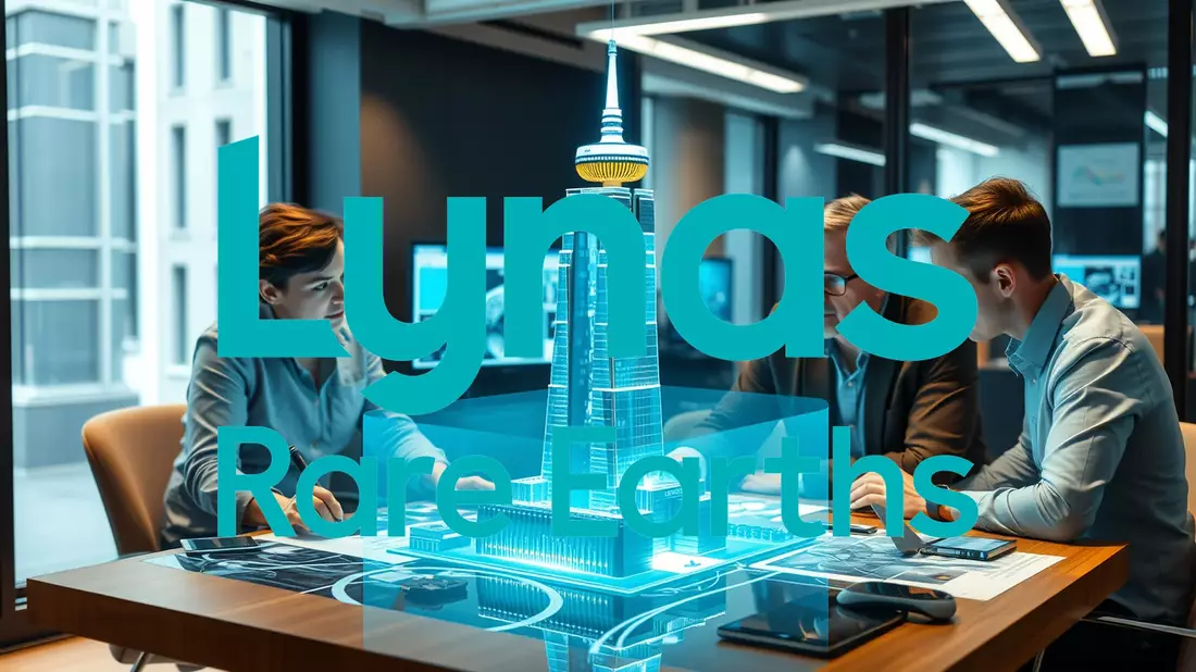 Lynas Shares Plunge from Peak Amid Shifting Geopolitical Winds Illustration mit AI erstellt übermittelt durch boerse-global.de
