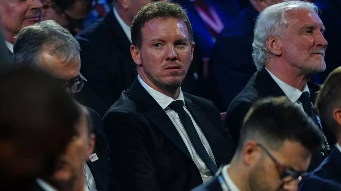 Nagelsmann verfolgte die Auslosung in Washington. (Archivbild) - Bild: Jia Haocheng/POOL Xinhua/AP/dpa