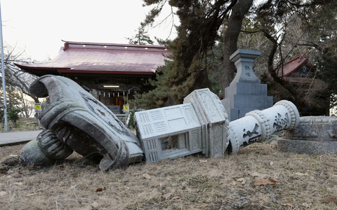 Erneut wird der Norden Japans von einem Erdbeben erschüttert. (Archivbild)   - Foto: -/kyodo/dpa