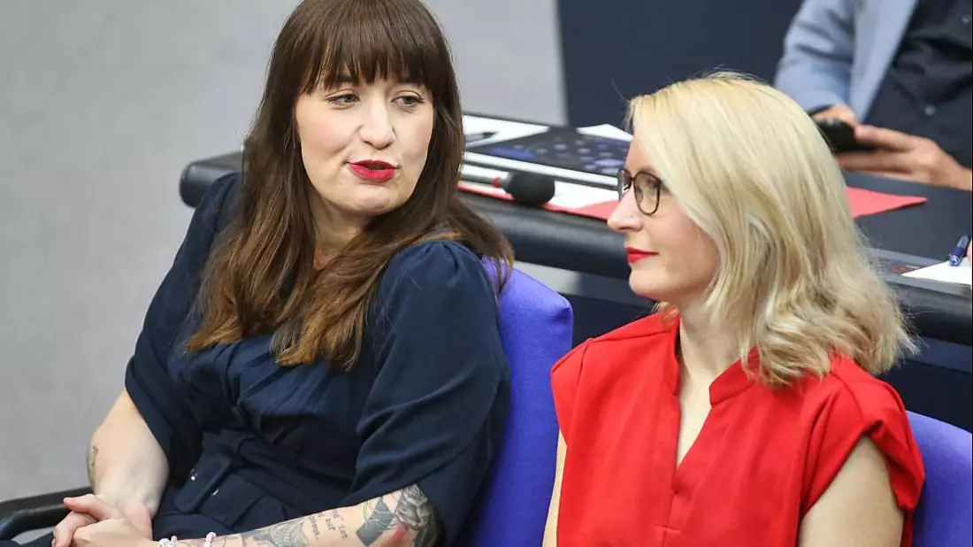 Heidi Reichinnek und Ines Schwerdtner (Archiv) - Bild: über dts Nachrichtenagentur
