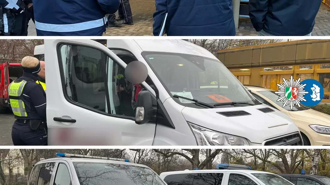 POL-DU: Hamborn: Schwerpunktkontrolle Personenbeförderung an einer Schule - Bilanz - Bild: presseportal.de