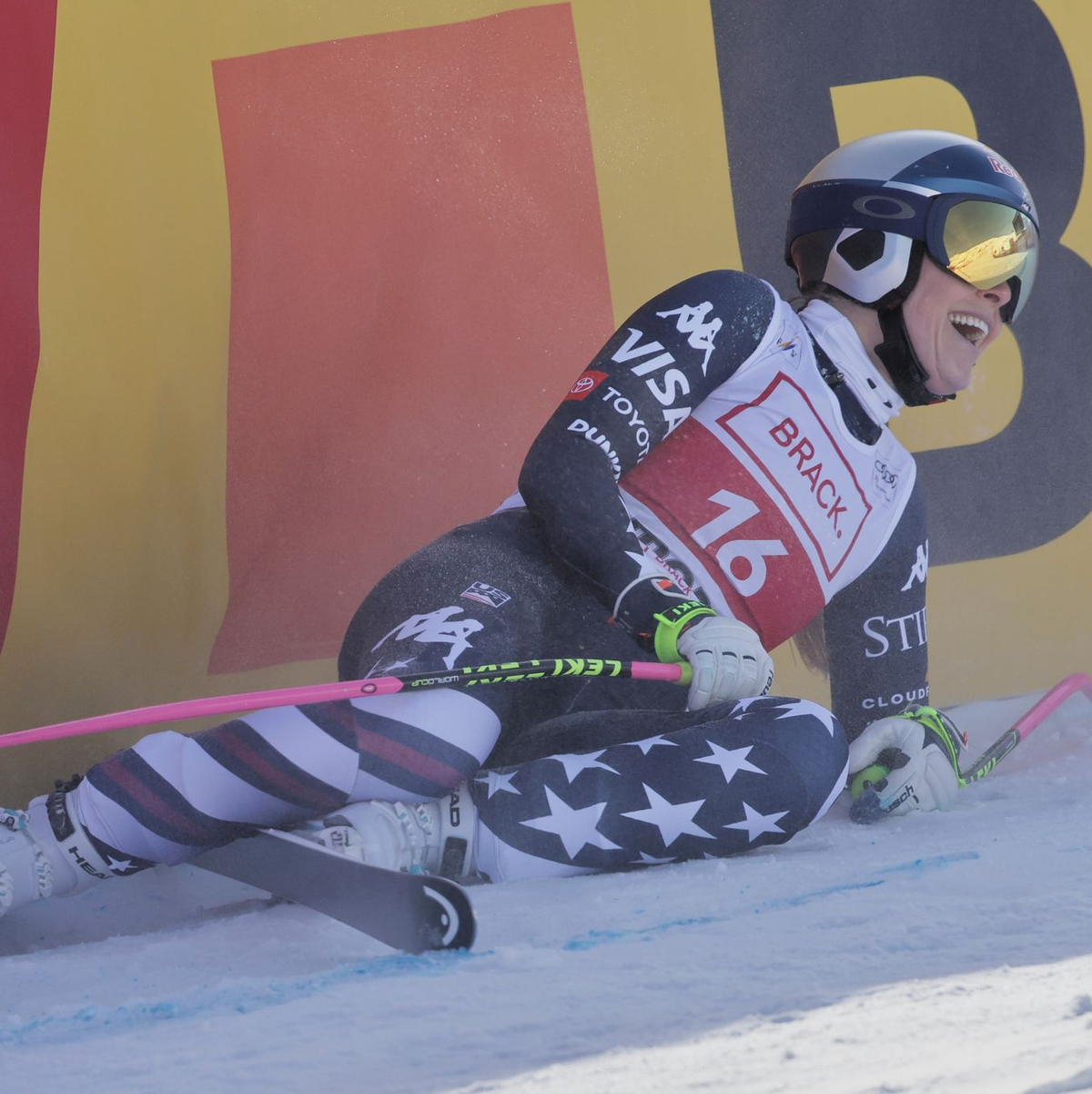 Hat ihren 83. Weltcup-Sieg im Visier: Lindsey Vonn. - Foto: Luciano Bisi/AP/dpa