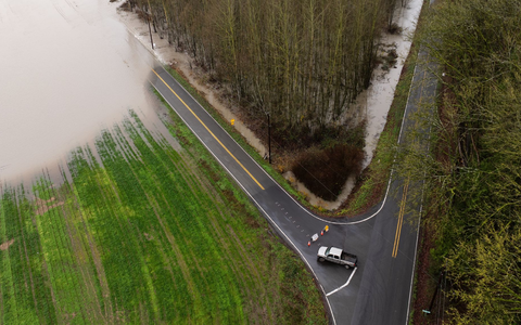 Behörden warnen vor potenziell lebensbedrohlichen Überschwemmungen, auch in den kommenden Tagen. - Foto: Erika Schultz/The Seattle Times/AP/dpa