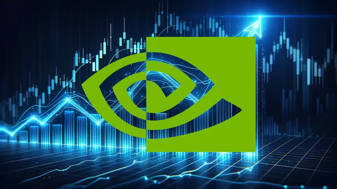 Nvidia Shares Extend Decline Amid Sector Rotation and Policy Scrutiny Illustration mit AI erstellt übermittelt durch boerse-global.de