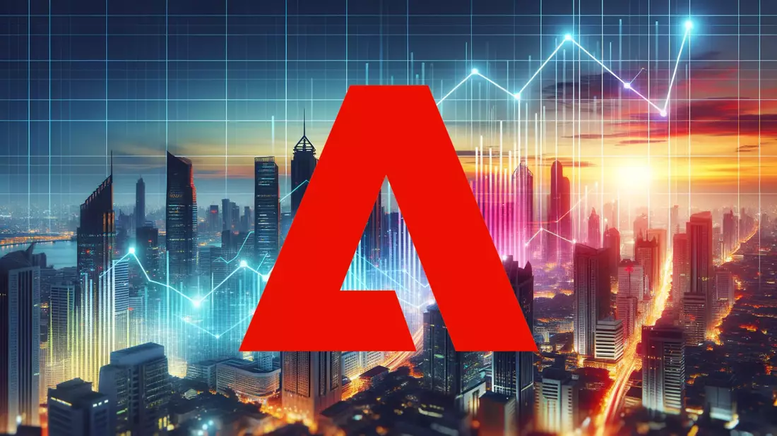 Adobe’s AI Ambitions: A Strategic Bet at the Expense of Near-Term Profitability Illustration mit AI erstellt übermittelt durch boerse-global.de