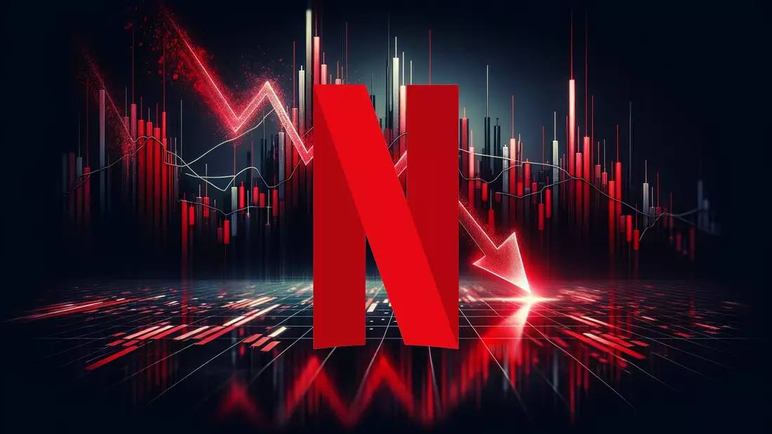 Netflix Enfrenta Vientos en Contra en su Megaoperación con Warner Bros. Discovery Illustration mit AI erstellt übermittelt durch boerse-global.de