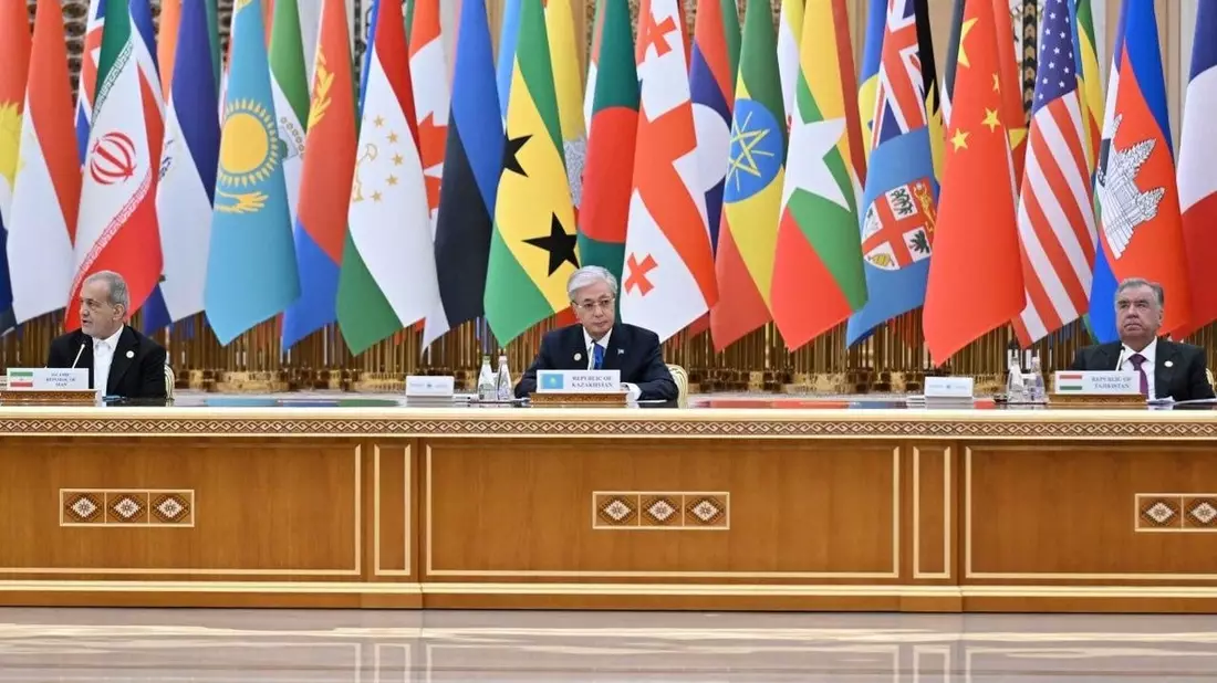 Kasachstan und Turkmenistan vertiefen Partnerschaft für regionale Konnektivität, Stabilität und Frieden - Bild: presseportal.de