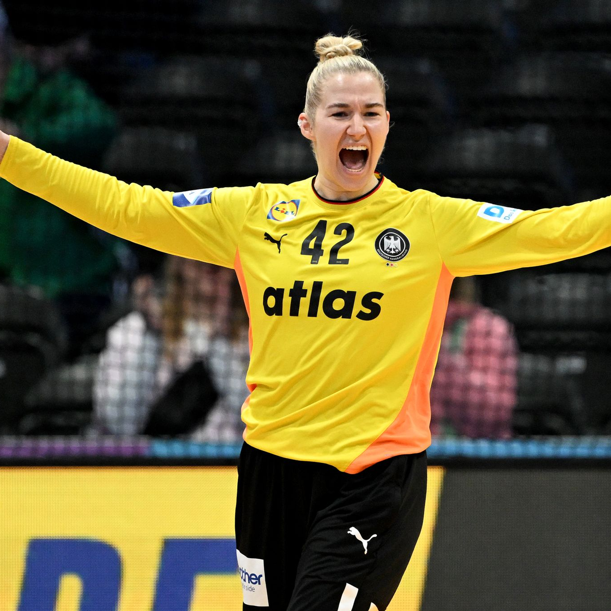 Katharina Filter gehört inzwischen du den besten Torfrauen der Welt.  - Foto: Federico Gambarini/dpa