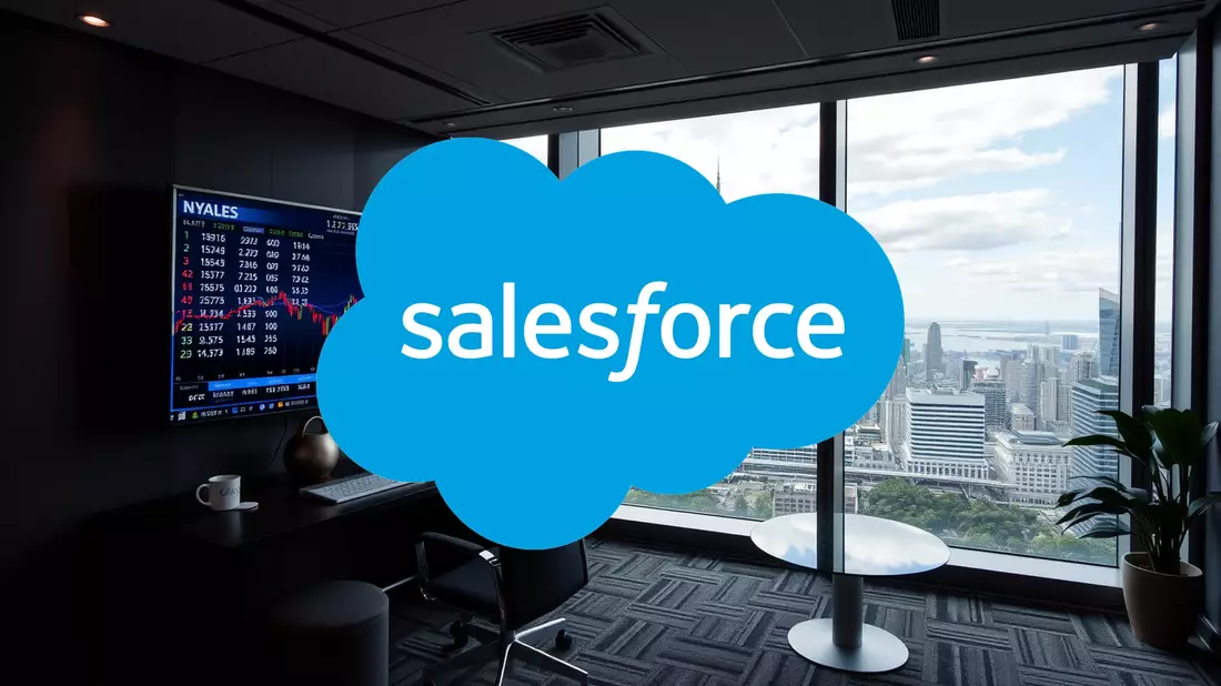 Salesforce’s AI Pivot Gains Momentum with Key Pharma Endorsement Illustration mit AI erstellt übermittelt durch boerse-global.de