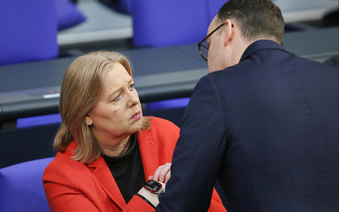 Bärbel Bas und Jens Spahn (Archiv) - Foto: über dts Nachrichtenagentur
