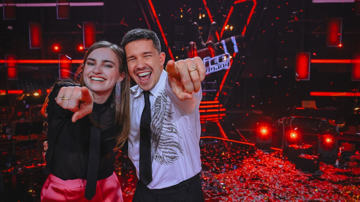 Anne Mosters Nico Santos The Voice of Germany - Foto: Joyn/Claudius Pflug, presseportal.de