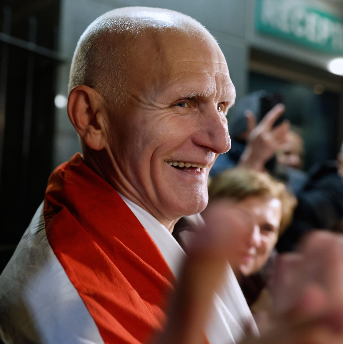 Die belarussische Oppositionsführerin Swetlana Tichanowskaja will die Freilassung auch Hunderter weiterer politischer Gefangener erreichen. - Foto: Mindaugas Kulbis/AP/dpa