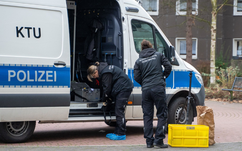 Die Fahndung nach dem Mann dauerte mehrere Stunden an. - Foto: Max Lametz/dpa