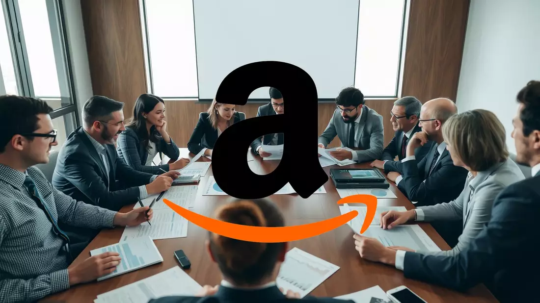 Amazon Acelera en la Carrera de la Entrega Inmediata Illustration mit AI erstellt übermittelt durch boerse-global.de