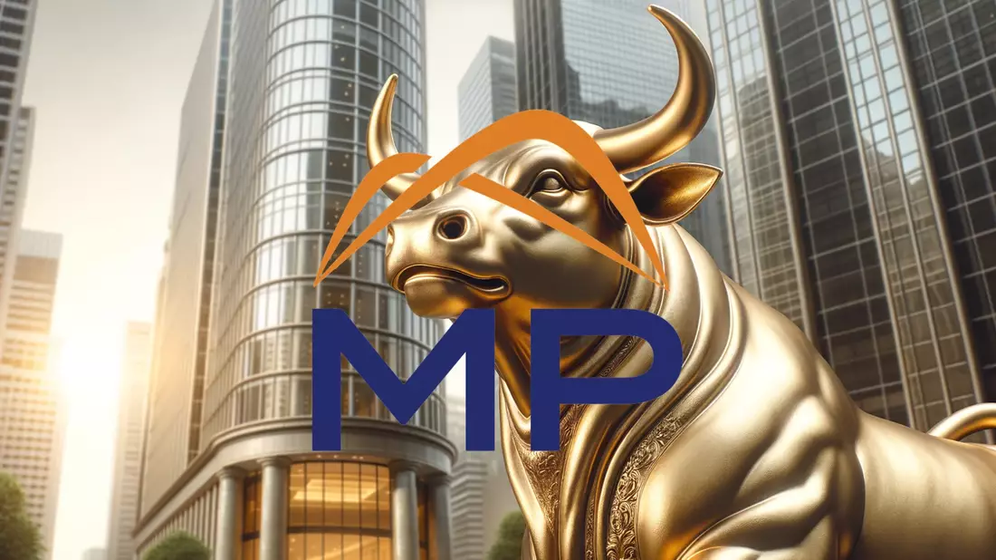 MP Materials Shares Face Selling Pressure Despite Defense Department Agreement Illustration mit AI erstellt übermittelt durch boerse-global.de