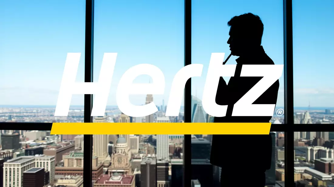 Hertz Shares Face Continued Downward Pressure Illustration mit AI erstellt übermittelt durch boerse-global.de
