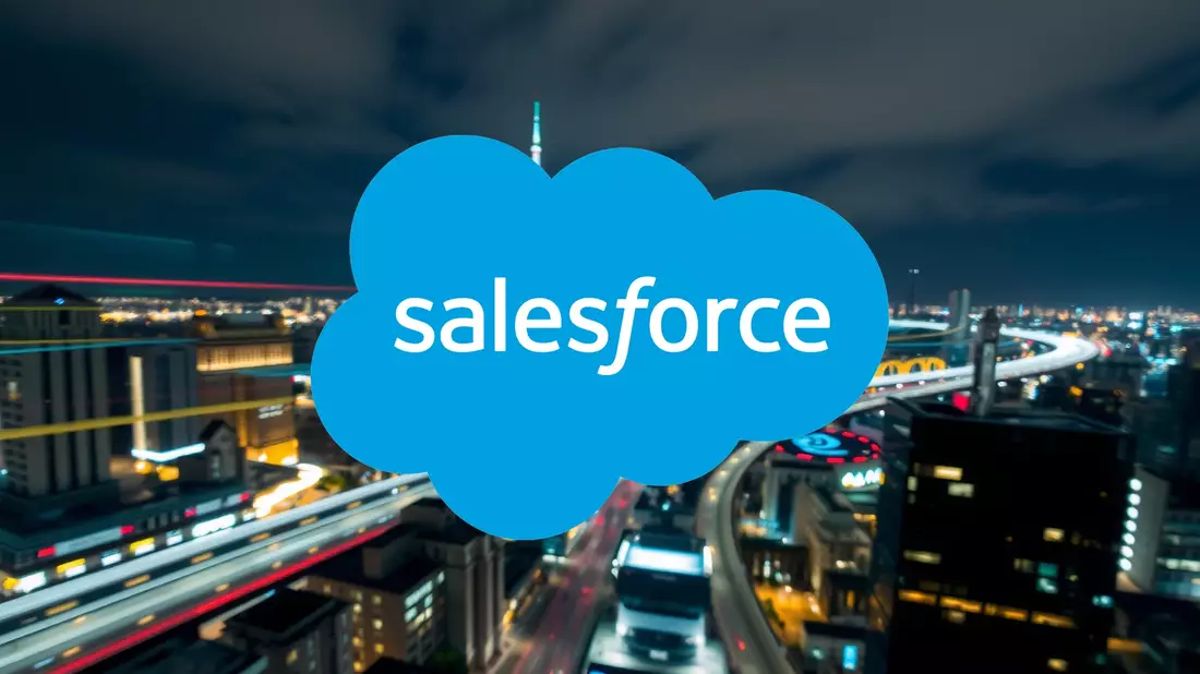 Salesforce: El motor de la inteligencia artificial se acelera Illustration mit AI erstellt übermittelt durch boerse-global.de