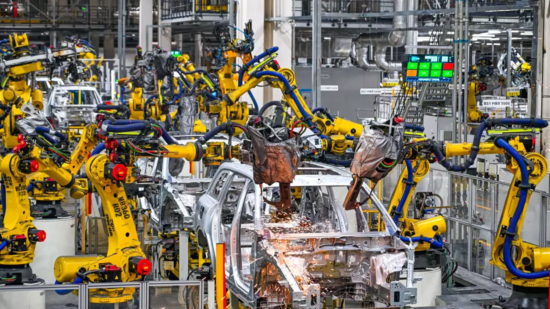 Chinas Auto-Fabriken dominieren den Weltmarkt. (Archivbild) - Bild: --/XinHua/dpa