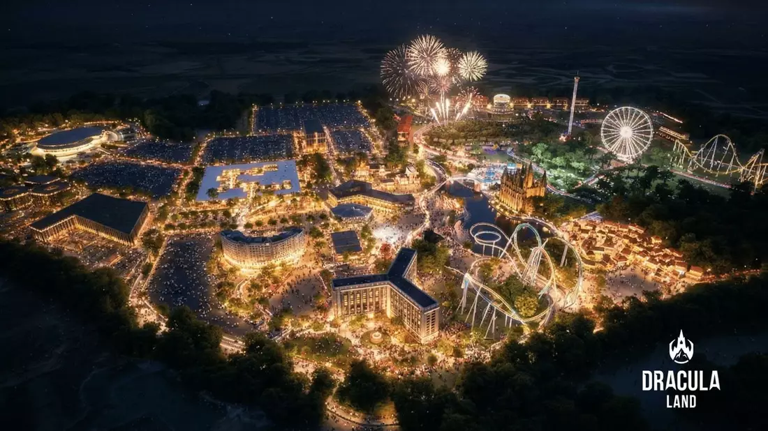 DraculaLand: Mega-Park entsteht im Mutterland des düsteren Grafen / Milliardenprojekt des Unternehmers Dragos Dobrescu soll Rumänien in eine globale Unterhaltungsdestination verwandeln - Bild: presseportal.de