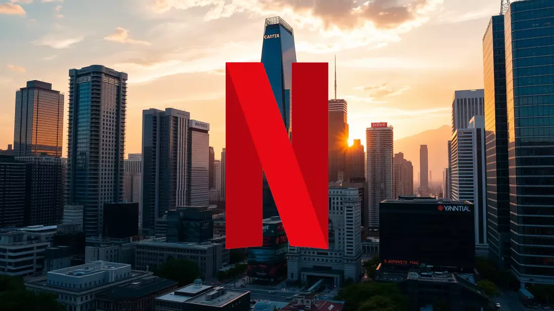 Netflix en la Mira: La Puja por Warner Bros. Discovery se Intensifica Illustration mit AI erstellt übermittelt durch boerse-global.de