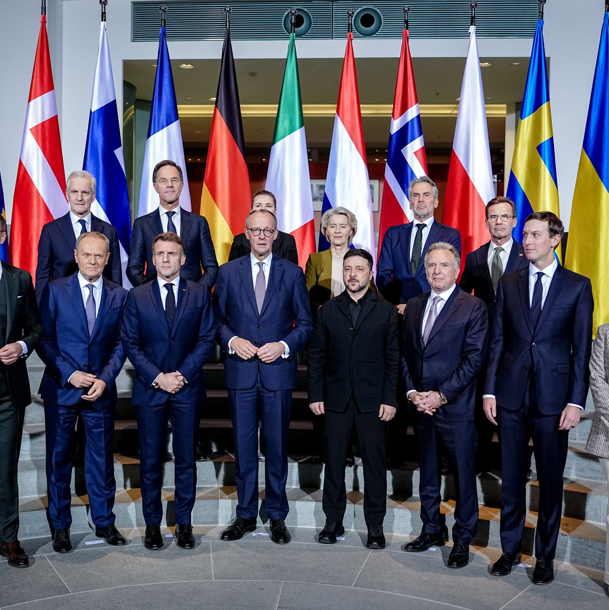 Die Spitzenrunde kam im Berliner Kanzleramt zusammen. - Foto: Kay Nietfeld/dpa-Pool/dpa