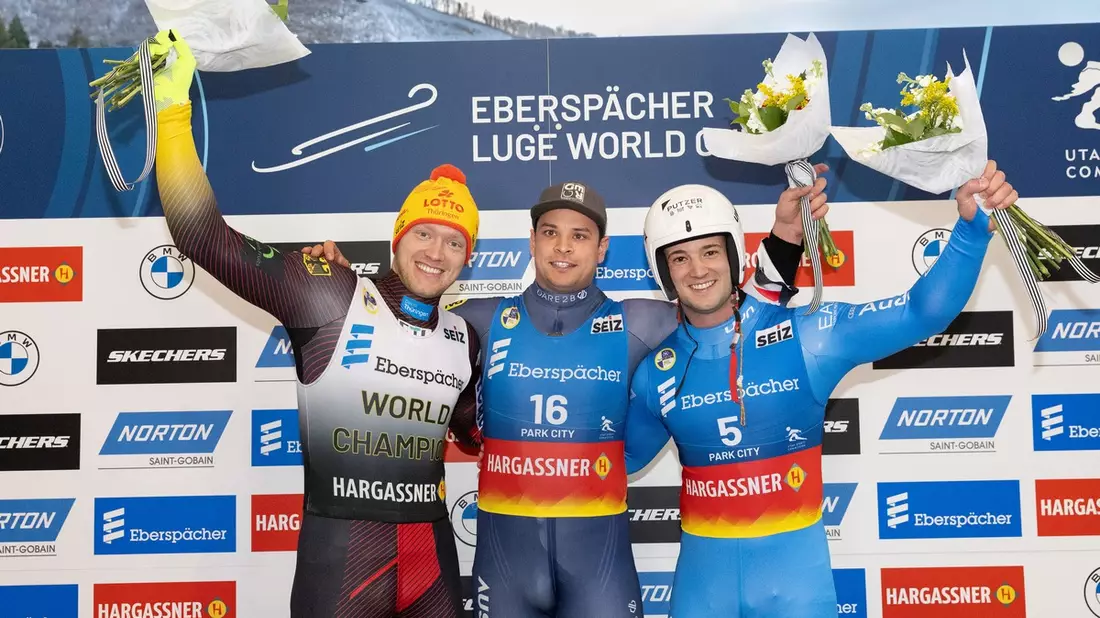 Letzter Rodel-Weltcup vor der Weihnachtspause auf der WM-Bahn von 2029 - Bild: presseportal.de