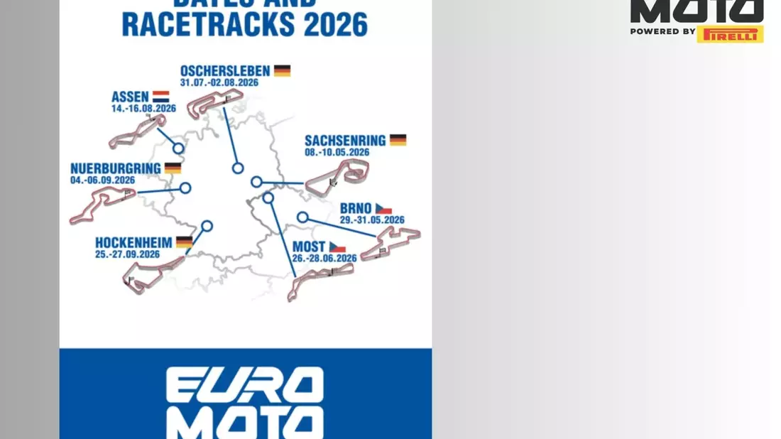 Von IDM zu EURO MOTO / Motor Presse Stuttgart startet 2026 eine neue Europäische Motorsport-Serie für Superbike, Supersport und Sportbike - Bild: presseportal.de