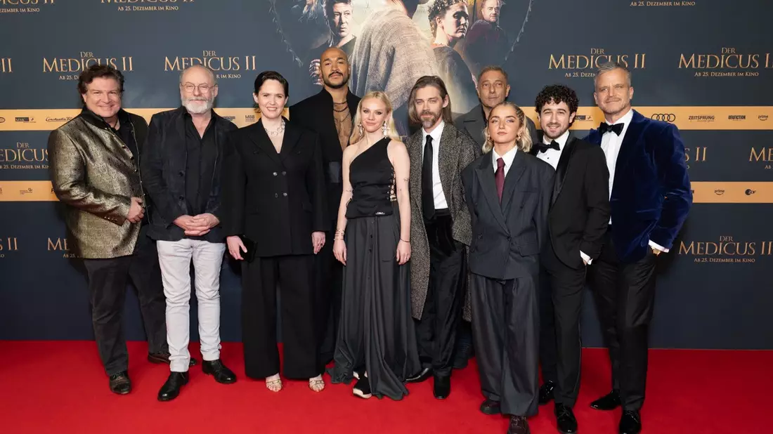 Glanzvolle Weltpremiere in Köln: DER MEDICUS 2 - Bild: presseportal.de