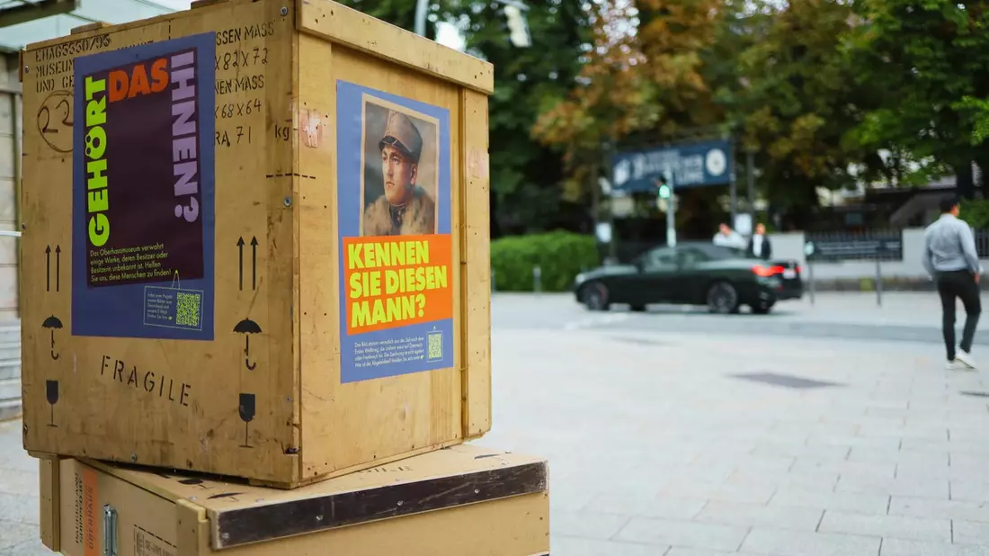 Gehört das Ihnen? Öffentlicher Aufruf des Oberhausmuseums in Passau zur Herkunftsforschung von Kunstwerken - Bild: presseportal.de
