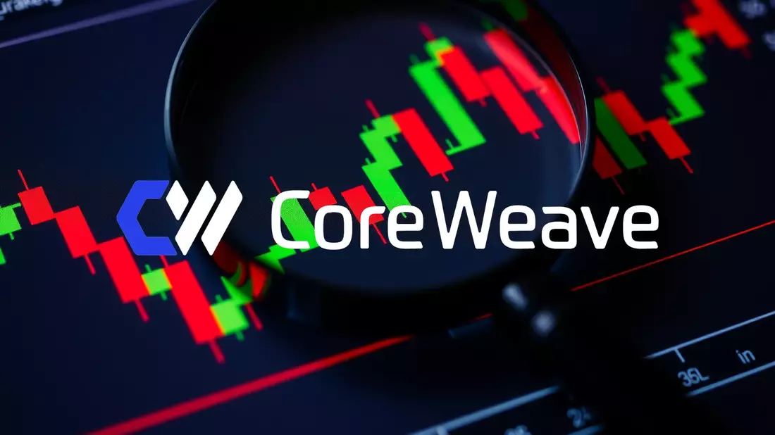CoreWeave Shares Face Mounting Investor Scrutiny Illustration mit AI erstellt übermittelt durch boerse-global.de